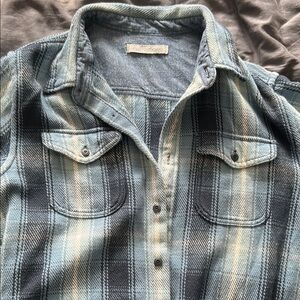 Outerknown Blue Blanket Shirt